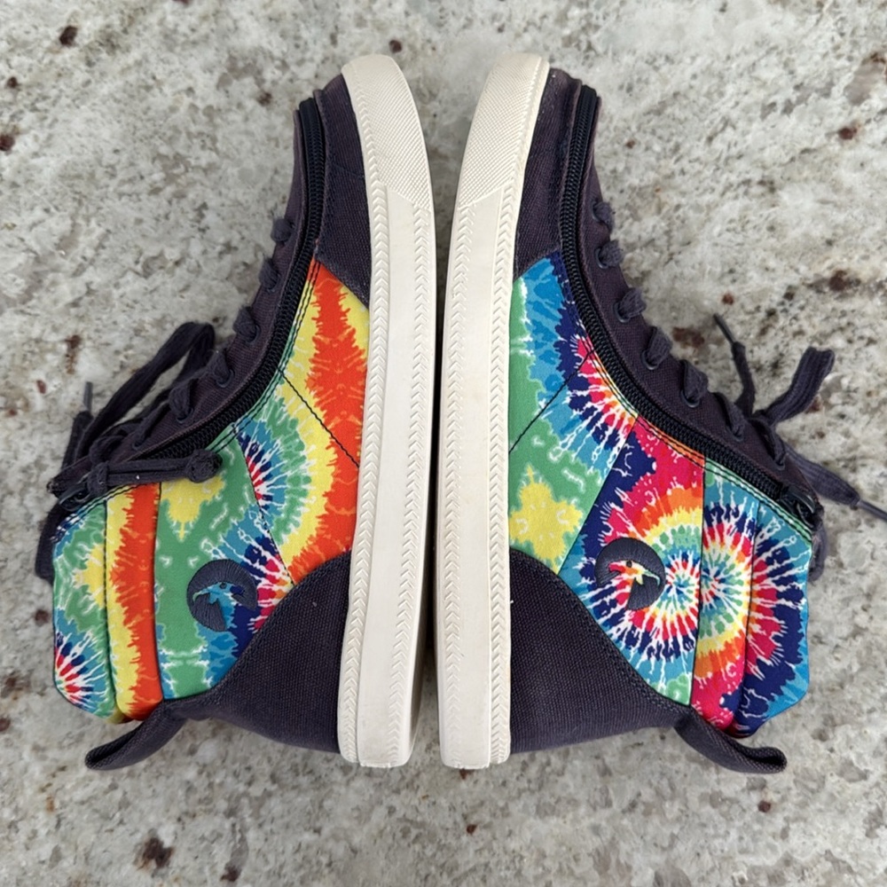 BILLY Colorful High-Top Kids Sneakers. SIZE 6M - Picture 4 of 9